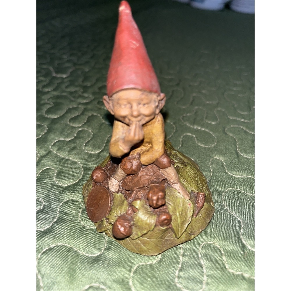 Cairn Tom‎ Clark Gnome EDDIE (turtle jockey) COA Retired